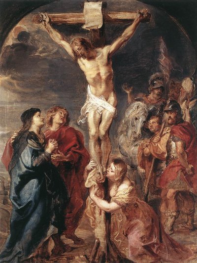 Cristo en la cruz de Peter Paul Rubens